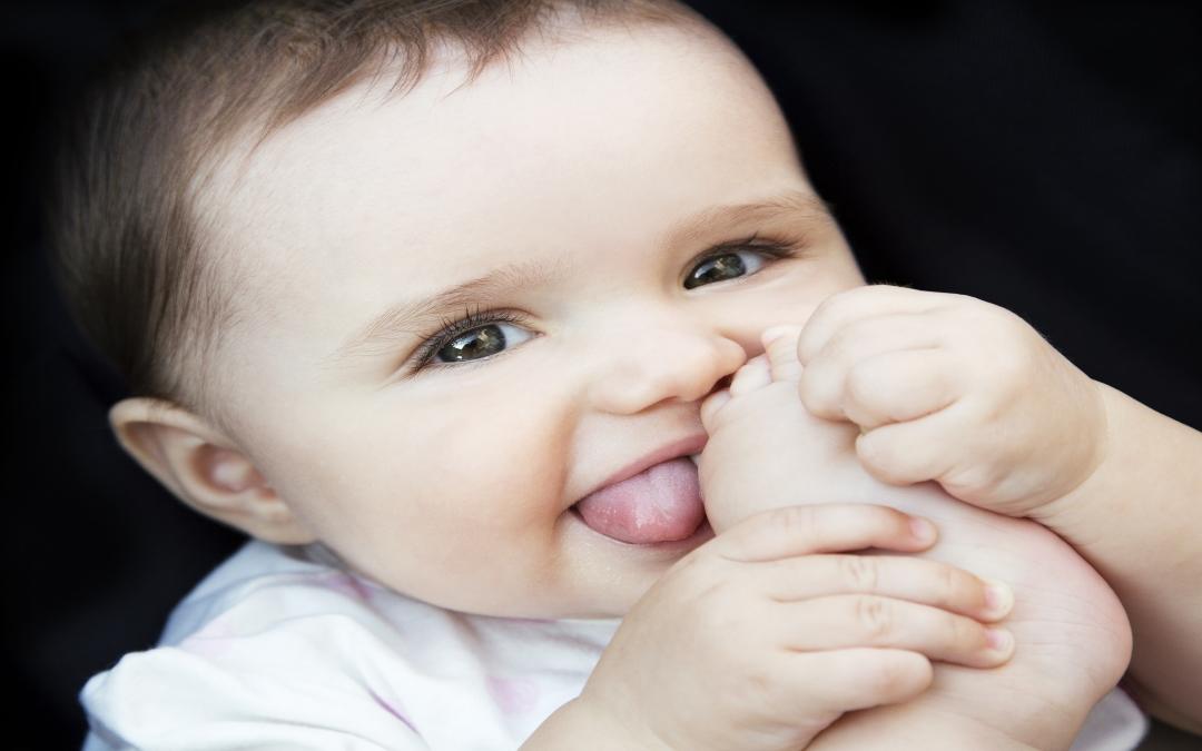 baby teething at 3 months old